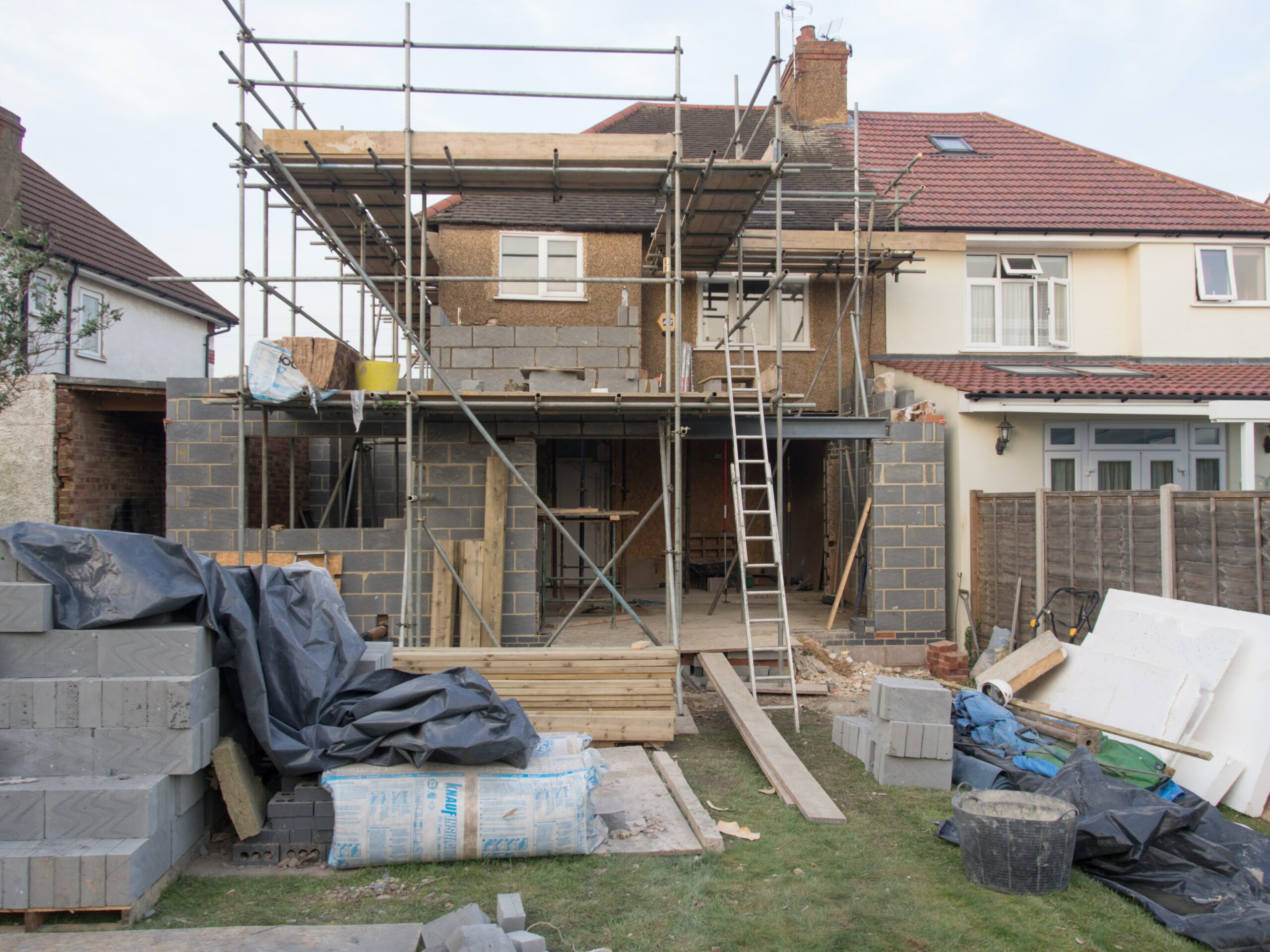 Self-build insurance course of construction